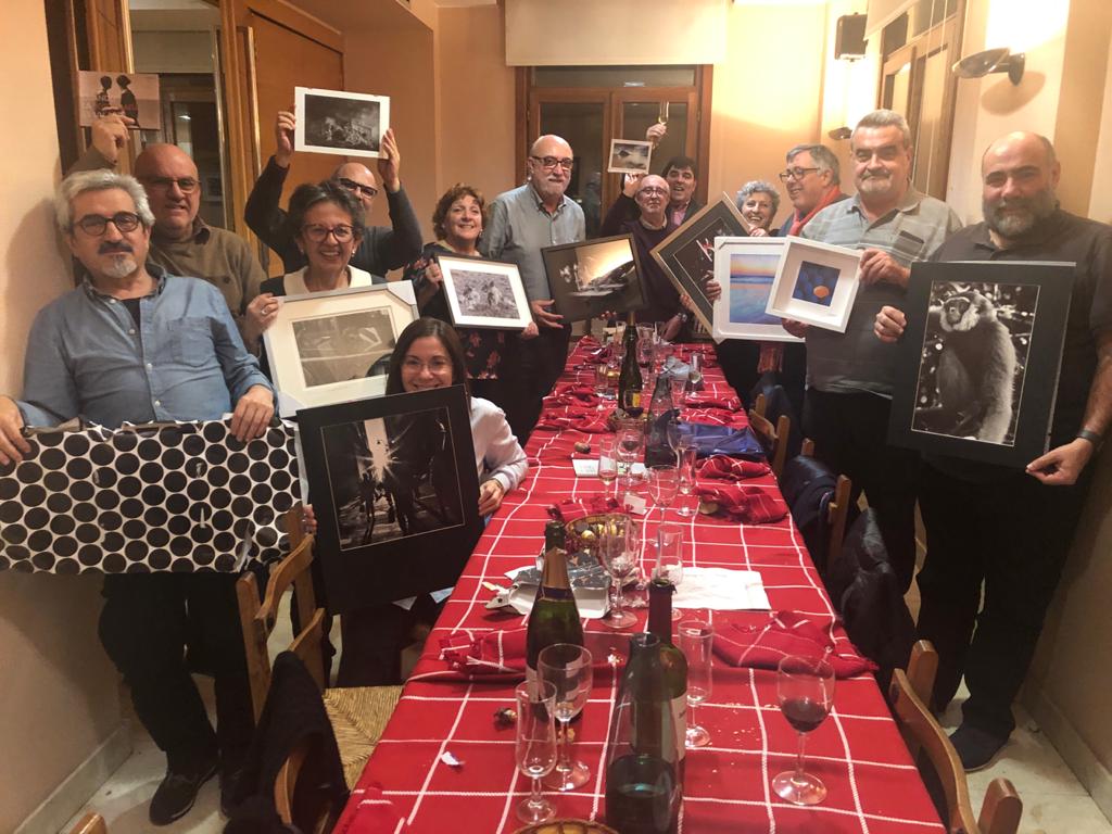 Primera cena de Navidad de Photobat